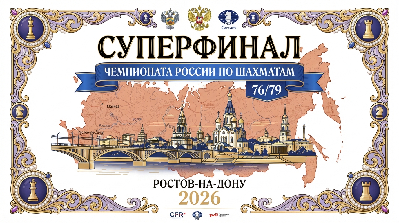 Суперфинал чемпионата России по шахматам 2026 — Ростов-на-Дону